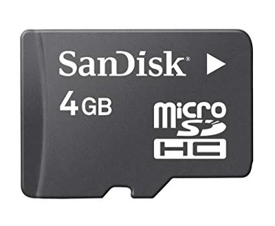 San Disc Memory Card 4 GB - Image 1